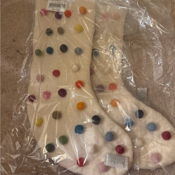 Colorful Polka Dot Stockings Paper Source